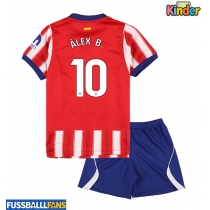 Atletico Madrid Alex Baena #10 Heimtrikotsatz Kinder 2026-27 Kurzarm (+ Kurze Hosen)